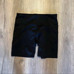 Black Biker Shorts Size L
